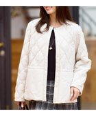 【リフレクト/Reflect】の【気軽な羽織に◎】中綿キルティングショートコート ライトベージュ|ID: prp329100004805585 ipo3291000000034870644