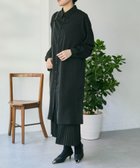 【イア パピヨネ/ear PAPILLONNER】のキャミセットワンピース【SUM1 STYLE】 人気、トレンドファッション・服の通販 founy(ファニー) ファッション Fashion レディースファッション Fashion for Women ワンピース Dresses インナー Innerwear ウェーブ Wavy Pattern くるぶし Ankle-Length キャミ Camisole, Cami Top シャツワンピ Shirt Dress, Shirt One-Piece ショルダー Shoulder, Shoulder Strap スリット Slit, Slit Detail プリーツ Pleats, Pleated ペチコート Petticoat, Underskirt ポケット Pocket, Pocket Detail 羽織 Haori, Light Jacket ロング Long, Long-Length おすすめ Recommended / Our Picks thumbnail ブラック|ID: prp329100004805593 ipo3291000000034870684