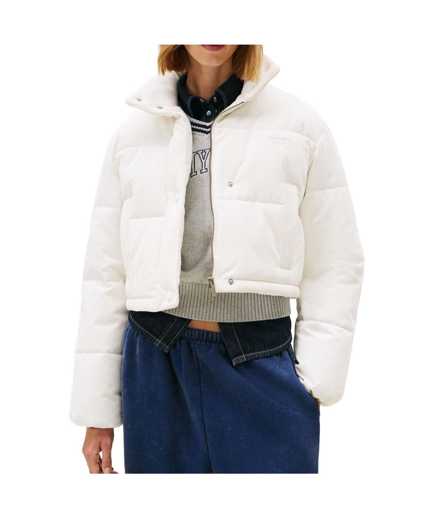【トミーヒルフィガー/TOMMY HILFIGER】のコーデュロイパッファジャケット インテリア・キッズ・メンズ・レディースファッション・服の通販 founy(ファニー) ファッション Fashion レディースファッション Fashion for Women アウター Coat / Outerwear Collection レディースジャケット・軽アウター Jackets アメリカン American Style クラシック Classic, Timeless Style コーデュロイ Corduroy, Cord Fabric ゴルフ Golf デニム Denim, Jeans Material モダン Modern, Contemporary ワンポイント One Point, Statement Accent 人気 Popular, Best Seller ホワイトYBH|ID: prp329100004805596 ipo3291000000034870691