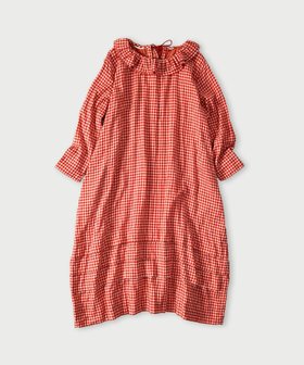 【フォーティファイブ アール/45R】のガーゼ二重織のフリルカラードレス 人気、トレンドファッション・服の通販 founy(ファニー) ファッション Fashion レディースファッション Fashion for Women ワンピース Dresses フォーマル・パーティードレス・結婚式用ドレス Elegant & Casual Dresses ドレス Dress, One-Piece フリル Frill, Ruffle |ID:prp329100004805601