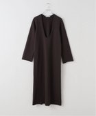 【プラージュ/Plage】のR IAM DEEP U NECK ワンピース 人気、トレンドファッション・服の通販 founy(ファニー) ファッション Fashion レディースファッション Fashion for Women ワンピース Dresses おすすめ Recommended / Our Picks インナー Innerwear シンプル Simple, Minimal ジュエリー Jewelry, Accessories リラックス Relax, Relaxed Fit thumbnail ブラウン|ID: prp329100004805605 ipo3291000000034870749