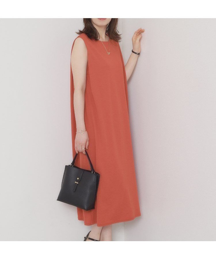 【イッツデモ/ITS' DEMO】の【接触冷感/洗濯機OK】カノコカットタックワンピース インテリア・キッズ・メンズ・レディースファッション・服の通販 founy(ファニー) ファッション Fashion レディースファッション Fashion for Women ワンピース Dresses スマート Smart, Elegant チェック Check, Plaid, Tartan ポケット Pocket, Pocket Detail 再入荷 Restock / Back in Stock おすすめ Recommended / Our Picks 夏 Summer レッド|ID: prp329100004805628 ipo3291000000034870930