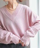 【スピック&スパン/Spick & Span】の《WEB限定カラー有り》カシミヤ混Vネックプルオーバー 人気、トレンドファッション・服の通販 founy(ファニー) ファッション Fashion レディースファッション Fashion for Women トップス・カットソー Cut & Sew Tops カジュアルプルオーバー・ニットトップス Pullovers & Knit Tops / Casual Pullovers Vネックトップス V-Neck Tops / V-Cut Neckline Shirts thumbnail ピンク A|ID: prp329100004805651 ipo3291000000034871109