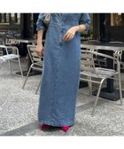 【ドゥドゥ/DouDou】のリヨセルデニムワンピース 人気、トレンドファッション・服の通販 founy(ファニー) ファッション Fashion レディースファッション Fashion for Women ワンピース Dresses インナー Innerwear 切替 Switching, Contrast Panel スマート Smart, Elegant チェック Check, Plaid, Tartan デニム Denim, Jeans Material フロント Front, Front Design A/W・秋冬 Autumn/Winter 冬 Winter / This Winter 再入荷 Restock / Back in Stock 2025年 2025 2025-2026秋冬・A/W Autumn/Winter 2025–26 AW25–26 thumbnail ブルー|ID: prp329100004805653 ipo3291000000034871130