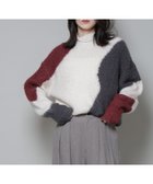 【ナノ ユニバース/nano universe】のモヘヤ起毛カーブパターンブロッキングニット 人気、トレンドファッション・服の通販 founy(ファニー) ファッション Fashion レディースファッション Fashion for Women トップス・カットソー Cut & Sew Tops ニット Knit Tops & Sweaters インナー Innerwear ウォッシャブル Machine Washable 畦 Ribbed Knit カットソー Cut and Sewn Top タートルネック Turtleneck, High Neck テクスチャー Texture, Textured Fabric バランス Balance, Style Balance パターン Pattern, Design Print ブロッキング Color Blocking, Panel Design ペーパー Paper, Kraft Paper リラックス Relax, Relaxed Fit ルーズ Loose, Oversized ロング Long, Long-Length ワイド Wide, Wide Fit A/W・秋冬 Autumn/Winter おすすめ Recommended / Our Picks エレガント 上品 Elegant 2025年 2025 2025-2026秋冬・A/W Autumn/Winter 2025–26 AW25–26 thumbnail パターン1|ID: prp329100004805655 ipo3291000000034871149