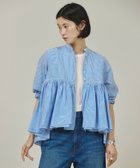 【カレンソロジー/Curensology】のストライプレイヤードギャザーブラウス 人気、トレンドファッション・服の通販 founy(ファニー) ファッション Fashion レディースファッション Fashion for Women トップス・カットソー Cut & Sew Tops シャツ・ブラウス・オフィスカジュアル Elegant Blouses & Button-Ups エアリー Airy Texture エレガント 上品 Elegant 春 Spring ギャザー Gathered, Ruffled スタイリッシュ Stylish, Fashionable ストライプ Stripe, Striped Pattern ランダム Random, Irregular thumbnail ブルー86|ID: prp329100004805656 ipo3291000000034871161
