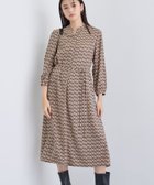 【インディヴィ/INDIVI】の【洗える/オリジナル柄】ジオメプリント フレアワンピース 人気、トレンドファッション・服の通販 founy(ファニー) ファッション Fashion レディースファッション Fashion for Women ワンピース Dresses 洗える Machine Washable カーディガン Cardigan, Knitwear ジャケット Jacket, Outerwear スキッパー Skipper, Open Collar スマート Smart, Elegant フィット Fit, Slim Fit フレア Flare, Flared プリント Print, Printed Pattern ペチコート Petticoat, Underskirt ポケット Pocket, Pocket Detail モチーフ Motif, Design Theme ループ Loop, Loop Knit おすすめ Recommended / Our Picks thumbnail キャメルブラウン|ID: prp329100004805658 ipo3291000000034871185