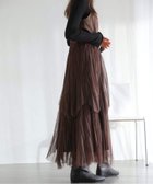 【ラ トータリテ/La TOTALITE】の【洗える】プリーツキャミソール ブラウン|ID: prp329100004805660 ipo3291000000035001330