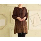 【ローズティアラ/Rose Tiara】のスエードライクチュニック 人気、トレンドファッション・服の通販 founy(ファニー) ファッション Fashion レディースファッション Fashion for Women トップス・カットソー Cut & Sew Tops チュニック Tunic, Long Top ポケット Pocket, Pocket Detail リアル Real, Realistic リボン Ribbon, Bow A/W・秋冬 Autumn/Winter thumbnail ブラウン|ID: prp329100004805665 ipo3291000000034871241