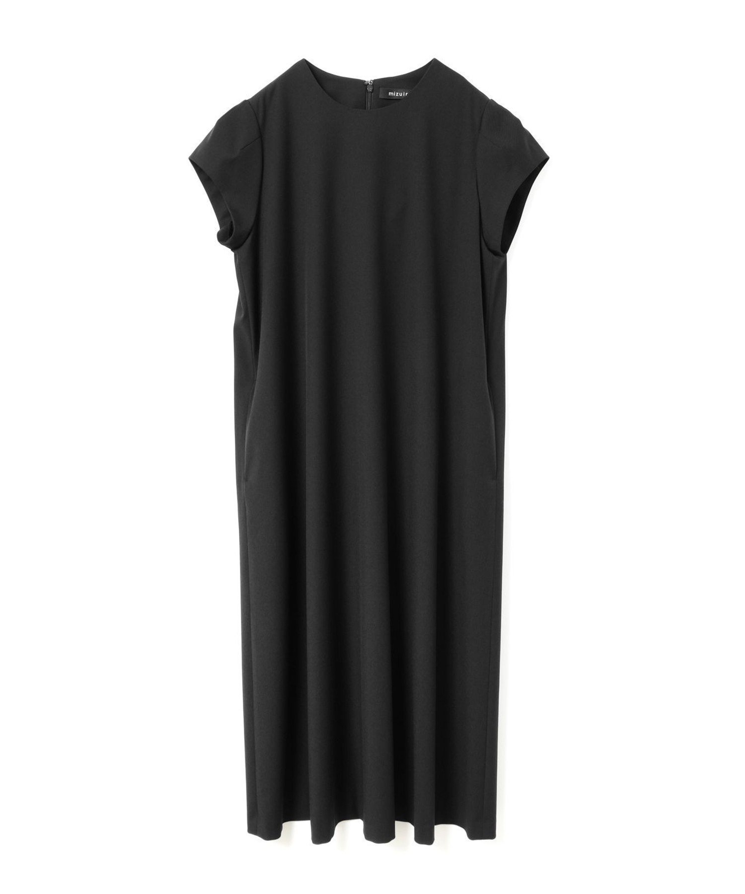 【マーコート/MARcourt】のmizuiro ind Aラインショートスリーブワンピース インテリア・キッズ・メンズ・レディースファッション・服の通販 founy(ファニー) ファッション Fashion レディースファッション Fashion for Women ワンピース Dresses オケージョン Occasion Wear スリーブ Sleeve, Long Sleeve / Short Sleeve フレンチ French, French Style ポケット Pocket, Pocket Detail 半袖 Short Sleeve, Half Sleeve 無地 Plain, Solid Color ブラック|ID: prp329100004805681 ipo3291000000034871424