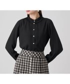 【アナイ/ANAYI】のポリデシンプリーツディテールブラウス 人気、トレンドファッション・服の通販 founy(ファニー) ファッション Fashion レディースファッション Fashion for Women トップス・カットソー Cut & Sew Tops シャツ・ブラウス・オフィスカジュアル Elegant Blouses & Button-Ups シルク Silk, 100% Silk ジャケット Jacket, Outerwear スマート Smart, Elegant バイアス Bias, Diagonal Cut フロント Front, Front Design プリーツ Pleats, Pleated A/W・秋冬 Autumn/Winter 再入荷 Restock / Back in Stock エレガント 上品 Elegant ビジネス 仕事 通勤 Business / Work / Commuting thumbnail black|ID: prp329100004805689 ipo3291000000034871492