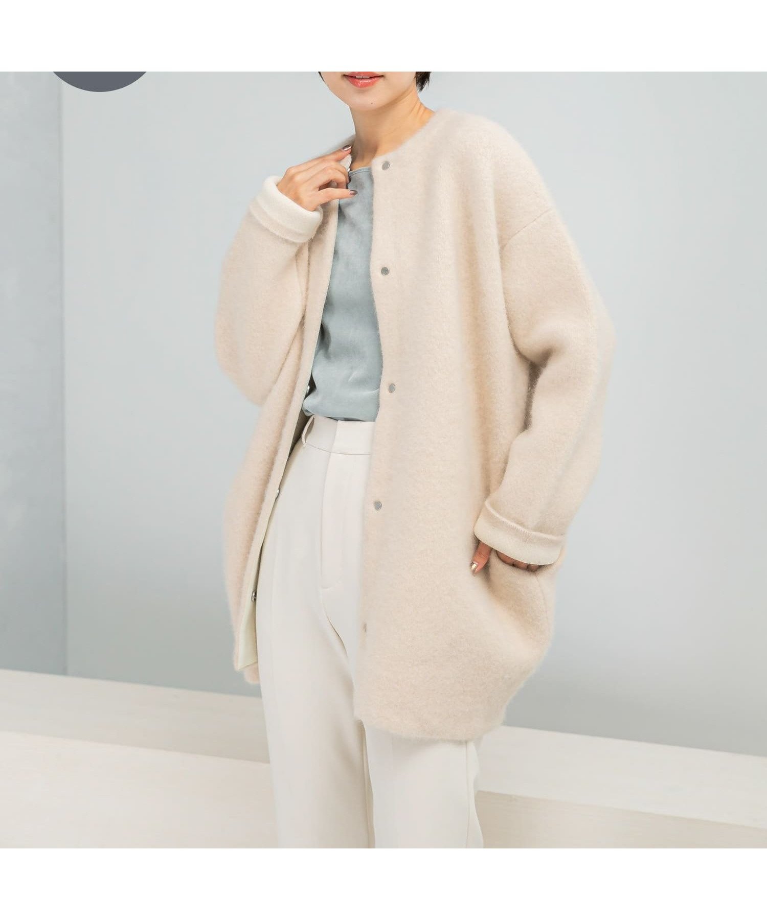 【アーバンリサーチ ロッソ/URBAN RESEARCH ROSSO】の『別注』ELENDEEK×ROSSO CN RACCOON MIX WCD 人気、トレンドファッション・服の通販 founy(ファニー) ファッション Fashion レディースファッション Fashion for Women トップス・カットソー Cut & Sew Tops 2025年 2025 2025-2026秋冬・A/W Autumn/Winter 2025–26 AW25–26 冬 Winter / This Winter エレガント 上品 Elegant 別注 Limited Edition, Custom Order A/W・秋冬 Autumn/Winter other-1|ID: prp329100004805690 ipo3291000000034871495