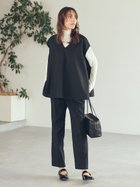 【ミラオーウェン/Mila Owen】の【セットアイテム】フレアベストタートルニットパンツSET UP BLK[009]|ID: prp329100004805696 ipo3291000000034871548