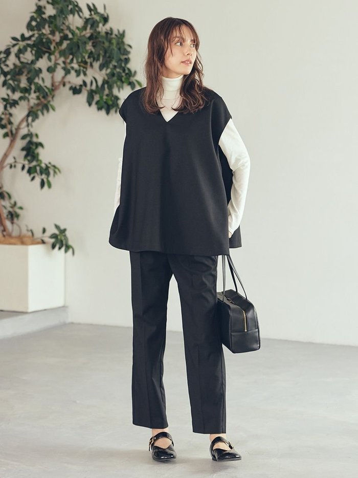 【ミラオーウェン/Mila Owen】の【セットアイテム】フレアベストタートルニットパンツSET UP インテリア・キッズ・メンズ・レディースファッション・服の通販 founy(ファニー) https://founy.com/ 雑誌掲載アイテム Magazine Picks & Fashion Features ファッション雑誌 Fashion Magazines クラッシィ CLASSY. ファッション Fashion レディースファッション Fashion for Women アウター Coat / Outerwear Collection インナー Innerwear オケージョン Occasion Wear 秋 Autumn 12月号 December Issue シアー Sheer, See-Through シルク Silk, 100% Silk ストレート Straight, Straight Cut スマート Smart, Elegant センター Center, Center Line 雑誌 Magazine, Fashion Magazine タートル Turtleneck, Turtle Collar ツイード Twill, Twill Weave バランス Balance, Style Balance フォルム Silhouette, Form フレア Flare, Flared ベスト Vest, Waistcoat ボトム Bottoms, Lower Wear モノトーン Monotone, Black and White おすすめ Recommended / Our Picks エレガント 上品 Elegant |ID: prp329100004805696 ipo3291000000035255993