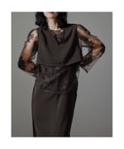 【ビーフラット/bflat】のマルチレイヤードセットドレス レースブラウス ベスト キャミワンピ 結婚式 人気、トレンドファッション・服の通販 founy(ファニー) ファッション Fashion レディースファッション Fashion for Women アウター Coat / Outerwear Collection ワンピース Dresses フォーマル・パーティードレス・結婚式用ドレス Elegant & Casual Dresses キャミソールワンピース Camisole Dresses キャミワンピース Cami Dress, Slip Dress シンプル Simple, Minimal ドレス Dress, One-Piece ベスト Vest, Waistcoat レース Lace, Lace Fabric おすすめ Recommended / Our Picks 結婚式 Wedding 披露宴 Wedding Reception 二次会 After Party thumbnail ブラウン|ID: prp329100004805709 ipo3291000000034871702