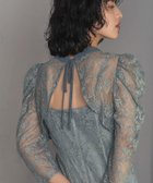 【ガール/GIRL】のラメレースボレロセット マーメイド ロング 結婚式 ワンピース パーティードレス GRN|ID: prp329100004805712 ipo3291000000035170917