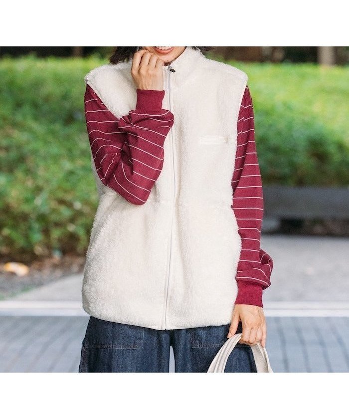 【フリークスストア/FREAK'S STORE】の別注 シェルパフリースベスト 25AW インテリア・キッズ・メンズ・レディースファッション・服の通販 founy(ファニー) https://founy.com/ ファッション Fashion レディースファッション Fashion for Women アウター Coat / Outerwear Collection トップス・カットソー Cut & Sew Tops ベスト&ジレ / 重ね着スタイル Vests & Gilets 2025年 2025 2025-2026秋冬・A/W Autumn/Winter 2025–26 AW25–26 冬 Winter / This Winter おすすめ Recommended / Our Picks スウェット / スエット Sweatshirt, Sweatwear スペシャル Special, Limited Edition バランス Balance, Style Balance ベスト Vest, Waistcoat 別注 Limited Edition, Custom Order 定番 Standard, Basic Item A/W・秋冬 Autumn/Winter |ID: prp329100004805727 ipo3291000000035001367