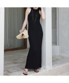 【アニュアンス/anuans】のワッフルナローワンピース 人気、トレンドファッション・服の通販 founy(ファニー) ファッション Fashion レディースファッション Fashion for Women ワンピース Dresses エレガント 上品 Elegant シンプル Simple, Minimal ワッフル Waffle, Waffle Knit 夏 Summer thumbnail BLACK|ID: prp329100004805733 ipo3291000000034871942