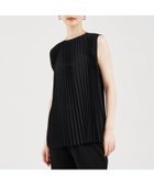 【カリテ/qualite】のサーキュラープリーツブラウス ブラック|ID: prp329100004805734 ipo3291000000034871963