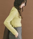 【アイテムズアーバンリサーチ/ITEMS URBAN RESEARCH】の『洗濯可』フワフワクルーネックリブニット 人気、トレンドファッション・服の通販 founy(ファニー) ファッション Fashion レディースファッション Fashion for Women トップス・カットソー Cut & Sew Tops ニット Knit Tops & Sweaters 2025年 2025 2025-2026秋冬・A/W Autumn/Winter 2025–26 AW25–26 冬 Winter / This Winter ベーシック Basic, Essential 洗える Machine Washable A/W・秋冬 Autumn/Winter thumbnail グリーン系その他|ID: prp329100004805754 ipo3291000000034872110