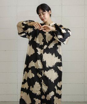 【バブ ブージュルード/Bab Bou Jeloud】のモノトーン柄シャツワンピース 人気、トレンドファッション・服の通販 founy(ファニー) ファッション Fashion レディースファッション Fashion for Women ワンピース Dresses シャツワンピース / 1枚で着映えコーデ Shirt Dresses おすすめ Recommended / Our Picks スリム Slim, Slim Fit チュニック Tunic, Long Top プリント Print, Printed Pattern モノトーン Monotone, Black and White 再入荷 Restock / Back in Stock |ID:prp329100004805757