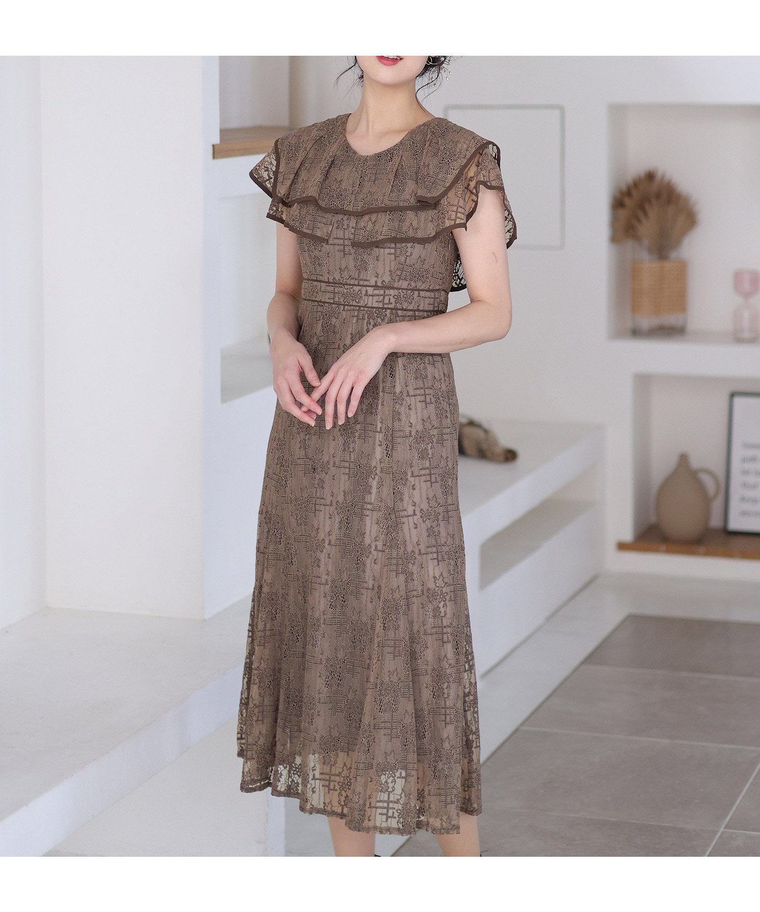 【プールヴー/PourVous】のビックカラーレースアップ結婚式パーティードレスお呼ばれオケージョンドレス同窓会 インテリア・キッズ・メンズ・レディースファッション・服の通販 founy(ファニー) ファッション Fashion レディースファッション Fashion for Women ワンピース Dresses フォーマル・パーティードレス・結婚式用ドレス Elegant & Casual Dresses オケージョン Occasion Wear サテン Satin, Glossy Fabric トレンド Trend, Trending Now ドレス Dress, One-Piece ノースリーブ Sleeveless, No-Sleeve ビッグ Big, Oversized 無地 Plain, Solid Color レース Lace, Lace Fabric おすすめ Recommended / Our Picks エレガント 上品 Elegant セレモニー Ceremony 結婚式 Wedding 二次会 After Party チャコール|ID: prp329100004805775 ipo3291000000034872368