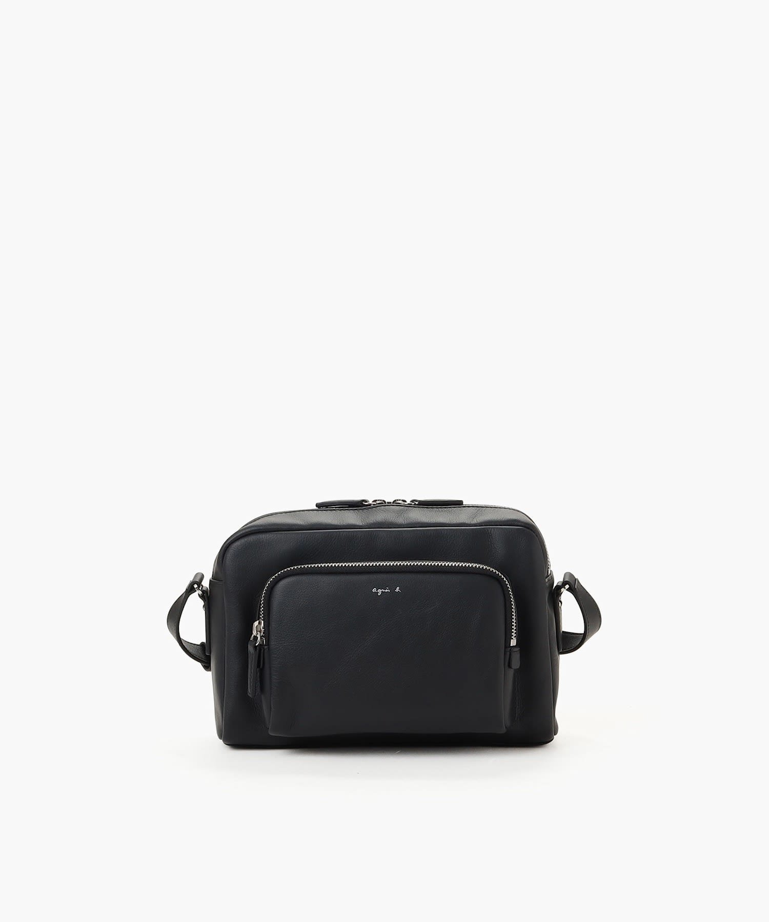 【アニエスベー ファム/agnes b. FEMME】のレザーショルダーバッグ angele NS14E-02 人気、トレンドファッション・服の通販 founy(ファニー) ファッション Fashion レディースファッション Fashion for Women カメラ Camera Accessories シンプル Simple, Minimal 財布 Wallet, Purse 定番 Standard, Basic Item ポケット Pocket, Pocket Detail おすすめ Recommended / Our Picks other-1|ID: prp329100004805805 ipo3291000000034872642