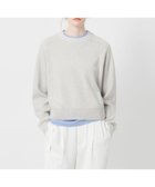 【ユナイテッドアローズ/UNITED ARROWS】のAEWEN MATOPH スムースバイカラーニット 人気、トレンドファッション・服の通販 founy(ファニー) ファッション Fashion レディースファッション Fashion for Women トップス・カットソー Cut & Sew Tops ニット Knit Tops & Sweaters キュプラ Cupro, Eco Fabric スリット Slit, Slit Detail デニム Denim, Jeans Material ボトム Bottoms, Lower Wear ミックス Mix, Mixed Style リラックス Relax, Relaxed Fit ワイド Wide, Wide Fit thumbnail LT.GRAY|ID: prp329100004805807 ipo3291000000034872667