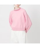 【ユナイテッドアローズ/UNITED ARROWS】のAEWEN MATOPH スムースバイカラーニット 人気、トレンドファッション・服の通販 founy(ファニー) ファッション Fashion レディースファッション Fashion for Women トップス・カットソー Cut & Sew Tops ニット Knit Tops & Sweaters キュプラ Cupro, Eco Fabric スリット Slit, Slit Detail デニム Denim, Jeans Material ボトム Bottoms, Lower Wear ミックス Mix, Mixed Style リラックス Relax, Relaxed Fit ワイド Wide, Wide Fit thumbnail PINK|ID: prp329100004805807 ipo3291000000034872673