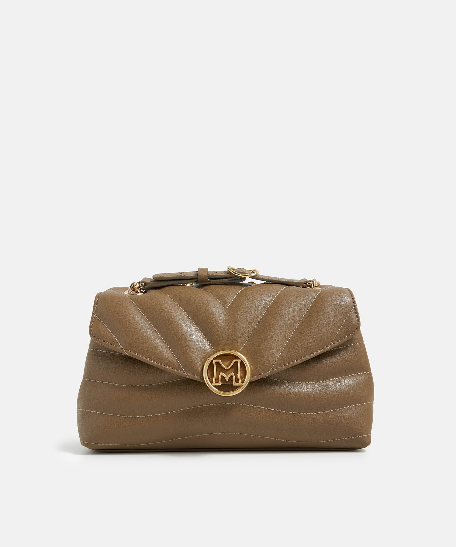 【メトロシティ/METROCITY】のBONBONボンボンバッグ ショルダー クロスバッグ インテリア・キッズ・メンズ・レディースファッション・服の通販 founy(ファニー) ファッション Fashion レディースファッション Fashion for Women バッグ Bags キルティング Quilted, Quilting ショルダー Shoulder, Shoulder Strap チェーン Chain, Chain Strap フラップ Flap, Flap Pocket ポケット Pocket, Pocket Detail ブラウン|ID: prp329100004805836 ipo3291000000034872991