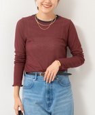 【ノーリーズ/NOLLEY'S】のウォッシャブルシアーフライスロンT 人気、トレンドファッション・服の通販 founy(ファニー) ファッション Fashion レディースファッション Fashion for Women トップス・カットソー Cut & Sew Tops ロングTシャツ・Tシャツ Longline T-Shirts & Tees インナー Innerwear 秋 Autumn シアー Sheer, See-Through 人気 Popular, Best Seller おすすめ Recommended / Our Picks 2025年 2025 2025-2026秋冬・A/W Autumn/Winter 2025–26 AW25–26 thumbnail ボルドー|ID: prp329100004805846 ipo3291000000034873092