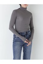 【ヒューマンウーマン/HUMAN WOMAN】のシアータートルプルオーバー 人気、トレンドファッション・服の通販 founy(ファニー) ファッション Fashion レディースファッション Fashion for Women トップス・カットソー Cut & Sew Tops カジュアルプルオーバー・ニットトップス Pullovers & Knit Tops / Casual Pullovers おすすめ Recommended / Our Picks スリム Slim, Slim Fit タートルネック Turtleneck, High Neck フィット Fit, Slim Fit thumbnail チャコール1|ID: prp329100004805872 ipo3291000000034873294