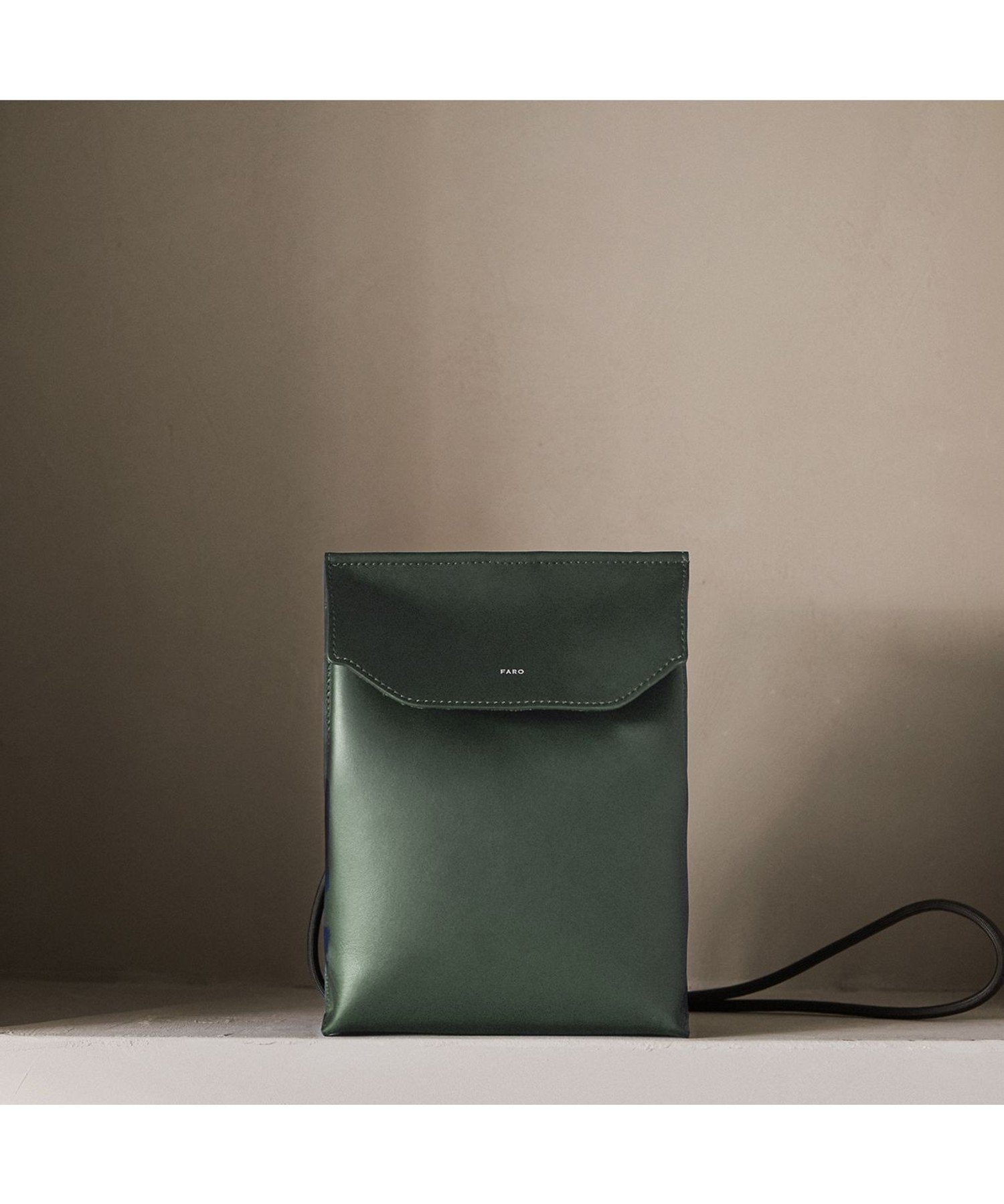 【ファーロ/FARO】のCalma Shoulder Small インテリア・キッズ・メンズ・レディースファッション・服の通販 founy(ファニー) ファッション Fashion レディースファッション Fashion for Women イタリア Italy コンパクト Compact, Small Size シンプル Simple, Minimal フラップ Flap, Flap Pocket Sage|ID: prp329100004805875 ipo3291000000034873314