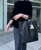 【イア パピヨネ/ear PAPILLONNER】のタッセルトートバッグ《本革/A4サイズ対応》 人気、トレンドファッション・服の通販 founy(ファニー) ファッション Fashion レディースファッション Fashion for Women バッグ Bags おすすめ Recommended / Our Picks ショルダー Shoulder, Shoulder Strap シンプル Simple, Minimal スタイリッシュ Stylish, Fashionable スマート Smart, Elegant タッセル Tassel, Fringe ポケット Pocket, Pocket Detail マグネット Magnet, Magnetic Closure ビジネス 仕事 通勤 Business / Work / Commuting thumbnail ブラック|ID: prp329100004805882 ipo3291000000034873354