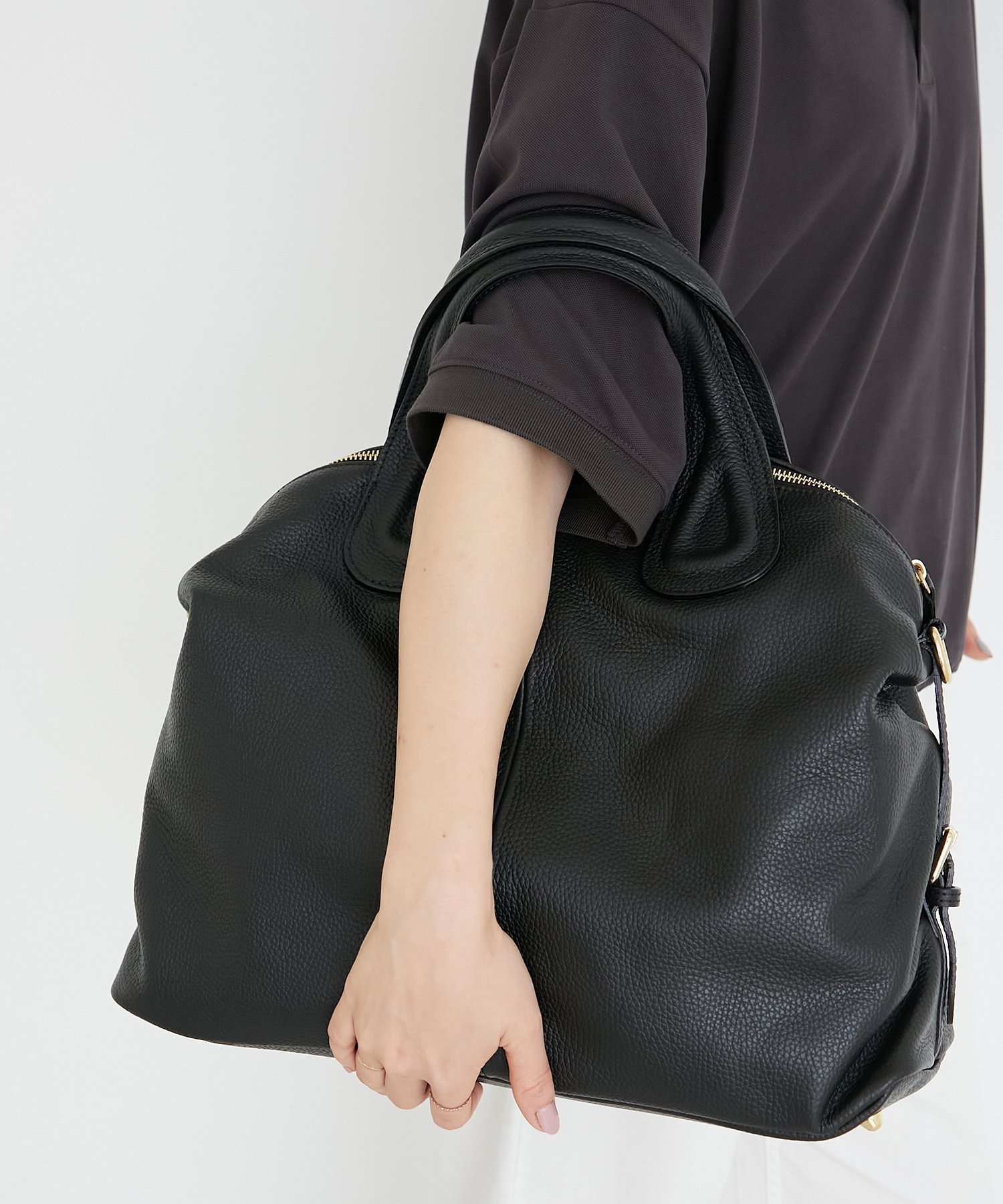 【ルクールブラン/le.coeur blanc】のMILLELA FIRENZEボストンバッグ インテリア・キッズ・メンズ・レディースファッション・服の通販 founy(ファニー) ファッション Fashion レディースファッション Fashion for Women バッグ Bags ボストンバッグ Boston Bag, Retro Bag 旅行 Travel ブラック|ID: prp329100004805933 ipo3291000000034873651