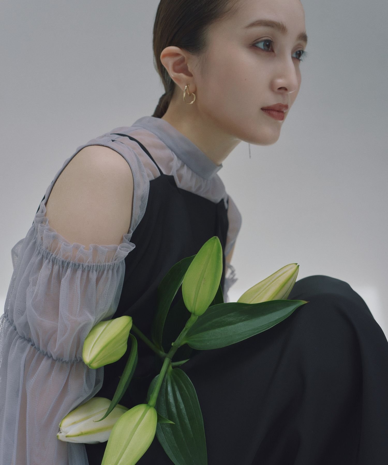 【ハレ/HARE】の【百田夏菜子着用/OCCASION】2WAYオフショルシアートップス 人気、トレンドファッション・服の通販 founy(ファニー) ファッション Fashion レディースファッション Fashion for Women トップス・カットソー Cut & Sew Tops おすすめ Recommended / Our Picks インナー Innerwear キャミワンピース Cami Dress, Slip Dress シフォン Chiffon, Lightweight Fabric シャーリング Shirring, Ruched チュール Tulip, Tulip Motif トレンド Trend, Trending Now ビスチェ Bustier, Corset Top エレガント 上品 Elegant 夏 Summer 結婚式 Wedding other-1|ID: prp329100004805934 ipo3291000000034873652