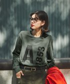 【エーグル/AIGLE】の【EC限定】ヘビーウェイト オーバーサイズ ビッグロゴロンT / 長袖Tシャツ ダークグリーン|ID: prp329100004805940 ipo3291000000034873694