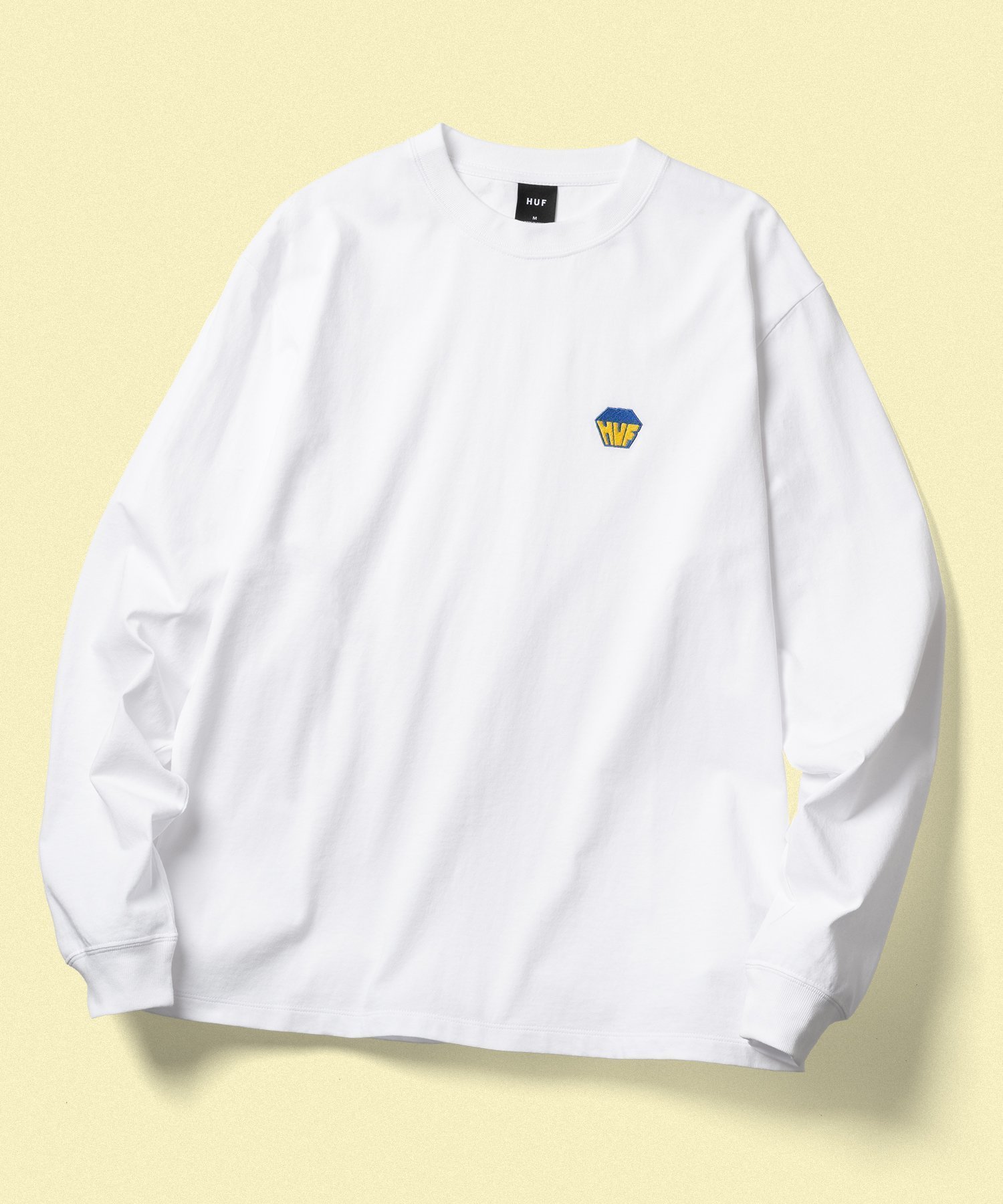 【ハフ/HUF】のBIG BLOCK EMB LS TEE / HUF ハフ ロンT インテリア・キッズ・メンズ・レディースファッション・服の通販 founy(ファニー) ファッション Fashion レディースファッション Fashion for Women トップス・カットソー Cut & Sew Tops ロングTシャツ・Tシャツ Longline T-Shirts & Tees ワーク Workwear, Utility Style 長袖 Long Sleeve, Full Sleeve WHITE|ID: prp329100004805955 ipo3291000000034873814