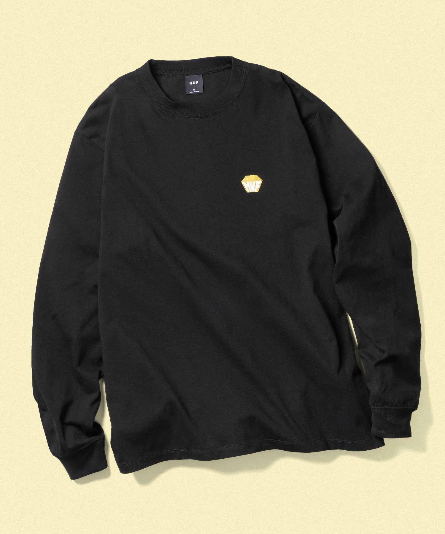 【ハフ/HUF】のBIG BLOCK EMB LS TEE / HUF ハフ ロンT インテリア・キッズ・メンズ・レディースファッション・服の通販 founy(ファニー) ファッション Fashion レディースファッション Fashion for Women トップス・カットソー Cut & Sew Tops ロングTシャツ・Tシャツ Longline T-Shirts & Tees ワーク Workwear, Utility Style 長袖 Long Sleeve, Full Sleeve BLACK|ID: prp329100004805955 ipo3291000000034873815