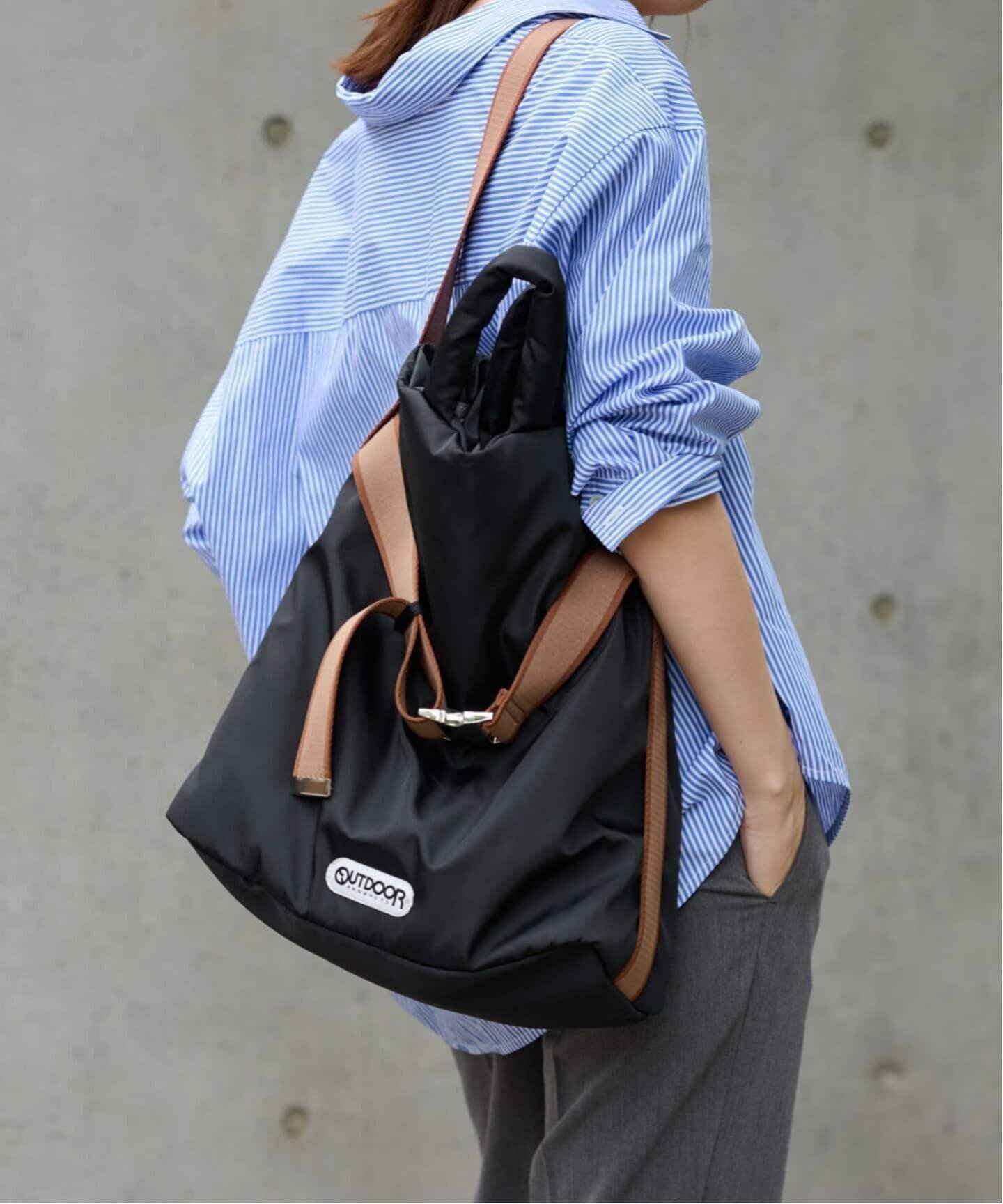 【ユーバイ スピック&スパン/U by Spick&Span】の≪WEB限定追加 ≫【OUTDOOR/アウトドア】別注Puilting 2way Tote 15 インテリア・キッズ・メンズ・レディースファッション・服の通販 founy(ファニー) ファッション Fashion レディースファッション Fashion for Women バッグ Bags 2025年 2025 2025春夏・S/S Spring/Summer 2025 SS25 アウトドア Outdoor Clothing 再入荷 Restock / Back in Stock 別注 Limited Edition, Custom Order ブラック|ID: prp329100004805963 ipo3291000000034873867