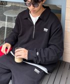 【チャオパニックティピー/CIAOPANIC TYPY】の【DISCUS】ユニセックス裏毛ハーフジッププルオーバー 人気、トレンドファッション・服の通販 founy(ファニー) ファッション Fashion レディースファッション Fashion for Women トップス・カットソー Cut & Sew Tops カジュアルプルオーバー・ニットトップス Pullovers & Knit Tops / Casual Pullovers インナー Innerwear スポーツ Sports, Activewear セットアップ Set-Up, Coordinated Outfit トレンド Trend, Trending Now モチーフ Motif, Design Theme おすすめ Recommended / Our Picks thumbnail ブラック|ID: prp329100004806023 ipo3291000000034874481