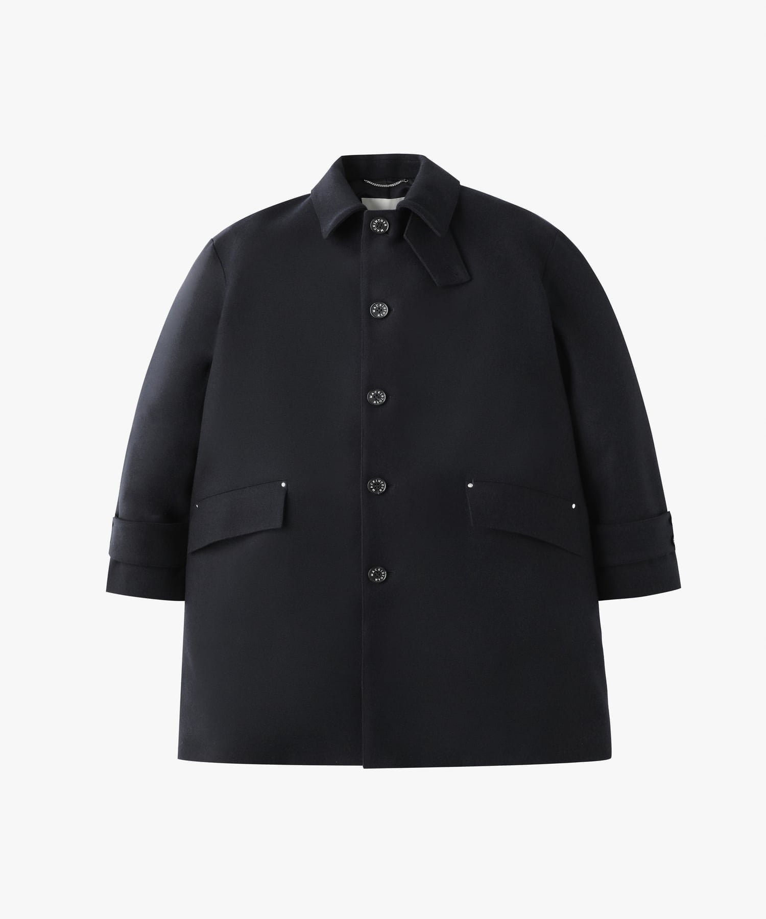 【マッキントッシュ/MACKINTOSH / MEN】の【マッキントッシュ公式】HUMBIE GTS SL インテリア・キッズ・メンズ・レディースファッション・服の通販 founy(ファニー) ファッション Fashion メンズファッション Fashion for Men バランス Balance, Style Balance フラップ Flap, Flap Pocket ポケット Pocket, Pocket Detail メルトン Melton, Heavy Wool モダン Modern, Contemporary 冬 Winter / This Winter 定番 Standard, Basic Item 防寒 Cold Protection, Winter-Ready 2K01/BLACK|ID: prp329100004806502 ipo3291000000034878440