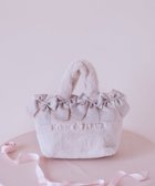 【メゾンドフルール/Maison de FLEUR】のピンクマニア2Wayファーリボンバッグ 人気、トレンドファッション・服の通販 founy(ファニー) ファッション Fashion レディースファッション Fashion for Women バッグ Bags フォルム Silhouette, Form リボン Ribbon, Bow thumbnail ライトピンク|ID: prp329100004806503 ipo3291000000034878443