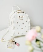 【サマンサ ベガ/SamanthaVega】のビジューフラッターリュック 人気、トレンドファッション・服の通販 founy(ファニー) ファッション Fashion レディースファッション Fashion for Women コンパクト Compact, Small Size フリル Frill, Ruffle リュック Backpack, Rucksack 定番 Standard, Basic Item 財布 Wallet, Purse thumbnail ホワイト|ID: prp329100004806505 ipo3291000000034878456