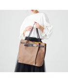 【ラ バガジェリー/LA BAGAGERIE】のコンビカラーA4トートバッグ 人気、トレンドファッション・服の通販 founy(ファニー) ファッション Fashion レディースファッション Fashion for Women バッグ Bags コンビ Combo, Combination Style スマート Smart, Elegant スーツ Suit, Formalwear ハンカチ Handkerchief, Hanky フロント Front, Front Design ポケット Pocket, Pocket Detail ライニング Inner Lining, Inner Fabric, Lined リップ Lip, Lip Motif ビジネス 仕事 通勤 Business / Work / Commuting thumbnail ダークグレージュ|ID: prp329100004806508 ipo3291000000034878486