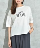 【インタープラネット/INTERPLANET】のシルケットロゴBACKグログランテーププルオーバー 人気、トレンドファッション・服の通販 founy(ファニー) ファッション Fashion レディースファッション Fashion for Women トップス・カットソー Cut & Sew Tops カジュアルプルオーバー・ニットトップス Pullovers & Knit Tops / Casual Pullovers サンダル Sandals, Summer Shoes シルク Silk, 100% Silk シルケット Silket, Silky Cotton シンプル Simple, Minimal スニーカー Sneakers, Trainers 人気 Popular, Best Seller プリント Print, Printed Pattern ベーシック Basic, Essential ボトム Bottoms, Lower Wear エレガント 上品 Elegant thumbnail オフホワイト|ID: prp329100004806523 ipo3291000000034878602