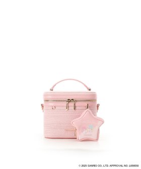 【サマンサ ベガ/SamanthaVega】の『リトルツインスターズ』(キキ ララ)バニティバッグ 人気、トレンドファッション・服の通販 founy(ファニー) ファッション Fashion レディースファッション Fashion for Women バッグ Bags コレクション Collection, Seasonal Line ショルダー Shoulder, Shoulder Strap チャーム Charm, Pendant ツイード Twill, Twill Weave フォルム Silhouette, Form フロント Front, Front Design プリント Print, Printed Pattern ポーチ Pouch, Small Case 財布 Wallet, Purse |ID:prp329100004806528