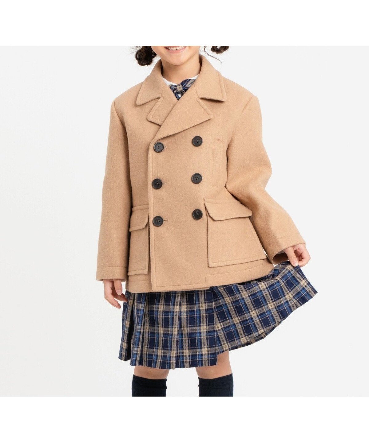 【コムサイズム/COMME CA ISM / KIDS】のウールライク Pコート(120・130cm) 人気、トレンドファッション・服の通販 founy(ファニー) ファッション Fashion キッズファッション Fashion for Kids キャップ Cap, Baseball Cap シンプル Simple, Minimal セットアップ Set-Up, Coordinated Outfit トレンド Trend, Trending Now トレーナー Sweatshirt, Trainer 定番 Standard, Basic Item フォーマル Formal, Dressy メルトン Melton, Heavy Wool 冬 Winter / This Winter エレガント 上品 Elegant other-1|ID: prp329100004806534 ipo3291000000034878700