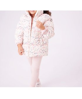 【プチバトー/PETIT BATEAU / KIDS】の中綿入りフードジャケット 人気、トレンドファッション・服の通販 founy(ファニー) ファッション Fashion キッズファッション Fashion for Kids アウター Coat Outerwear /Kids おすすめ Recommended / Our Picks ジャケット Jacket, Outerwear フラワー Flower, Floral 冬 Winter / This Winter |ID:prp329100004806543