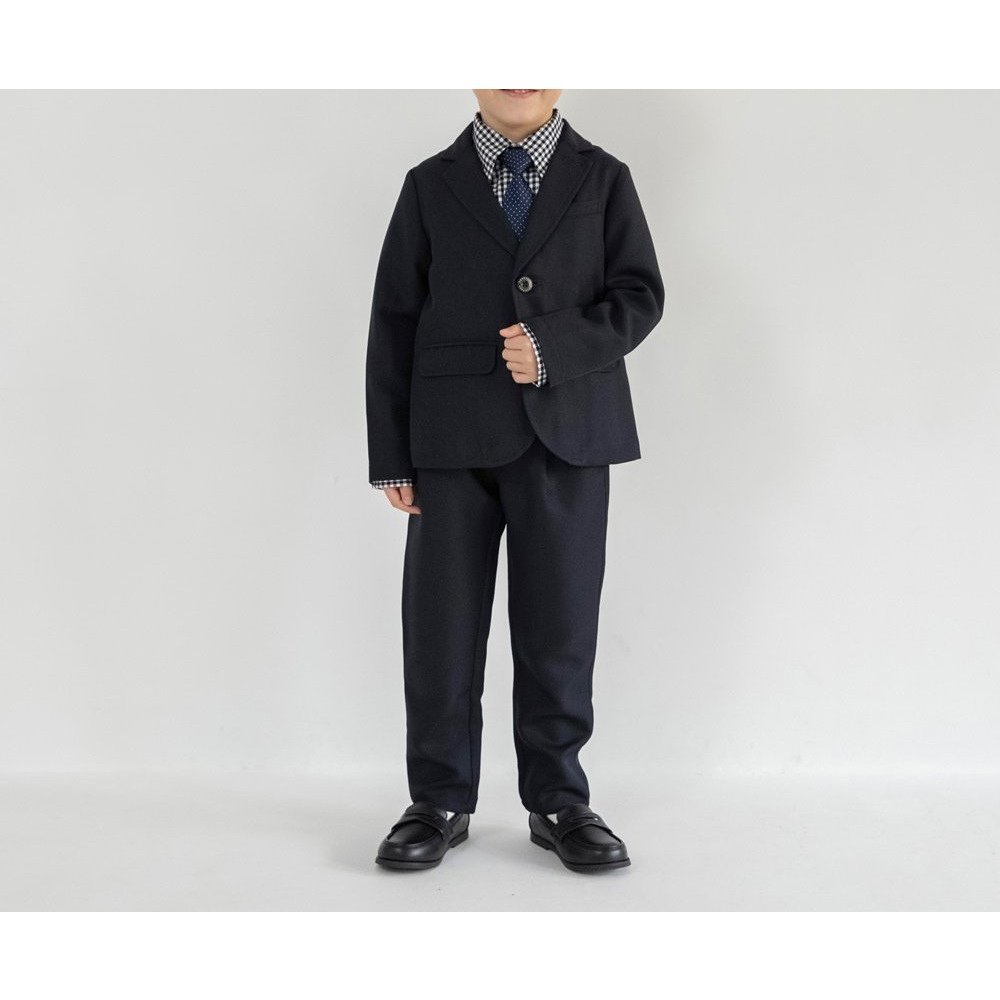 【ブランシェス/branshes / KIDS】の【フォーマル3点セット】ネイビージャケット+ロングパンツ+ギンガムシャツ 人気、トレンドファッション・服の通販 founy(ファニー) ファッション Fashion キッズファッション Fashion for Kids ボトムス Bottoms おすすめ Recommended / Our Picks インナー Innerwear エレガント 上品 Elegant ギンガム Gingham, Gingham Fabric ジャケット Jacket, Outerwear スーツ Suit, Formalwear チェック Check, Plaid, Tartan ハーフ Half, Half-Length フォーマル Formal, Dressy ベーシック Basic, Essential ロング Long, Long-Length 入学式 Entrance Ceremony 定番 Standard, Basic Item 結婚式 Wedding other-1|ID: prp329100004806551 ipo3291000000034878818